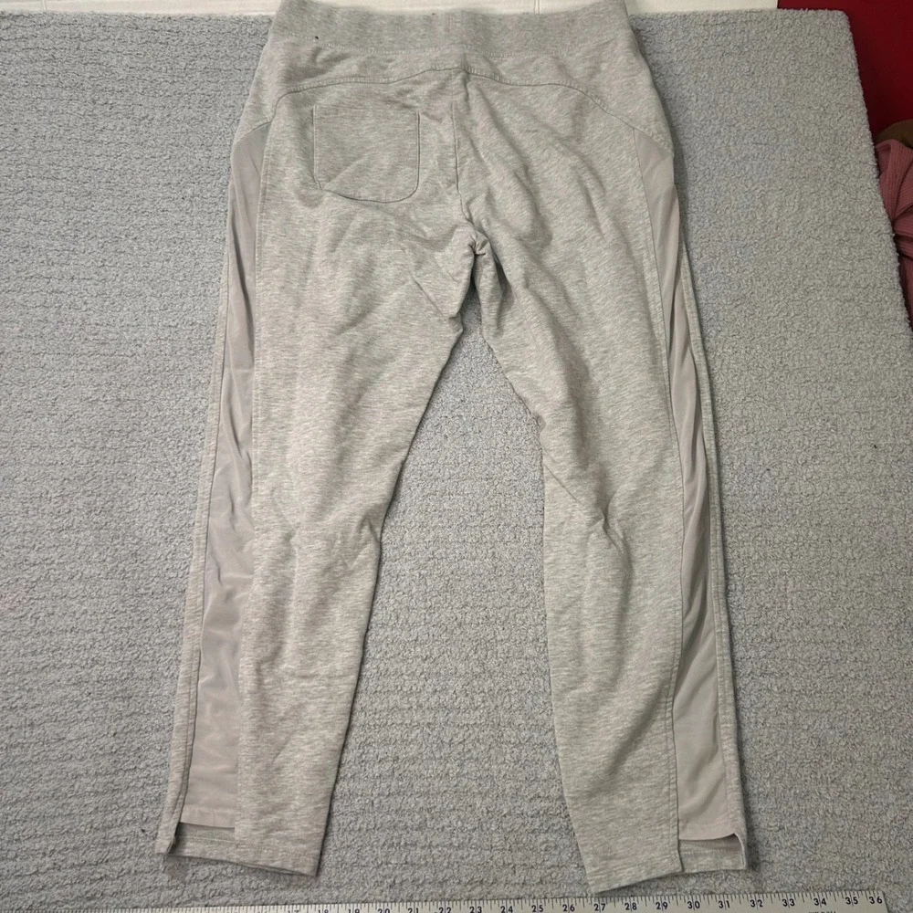 Victoria Sport‎ Joggers Tapered Mesh Panel Medium Grey Athleisure Loungewear